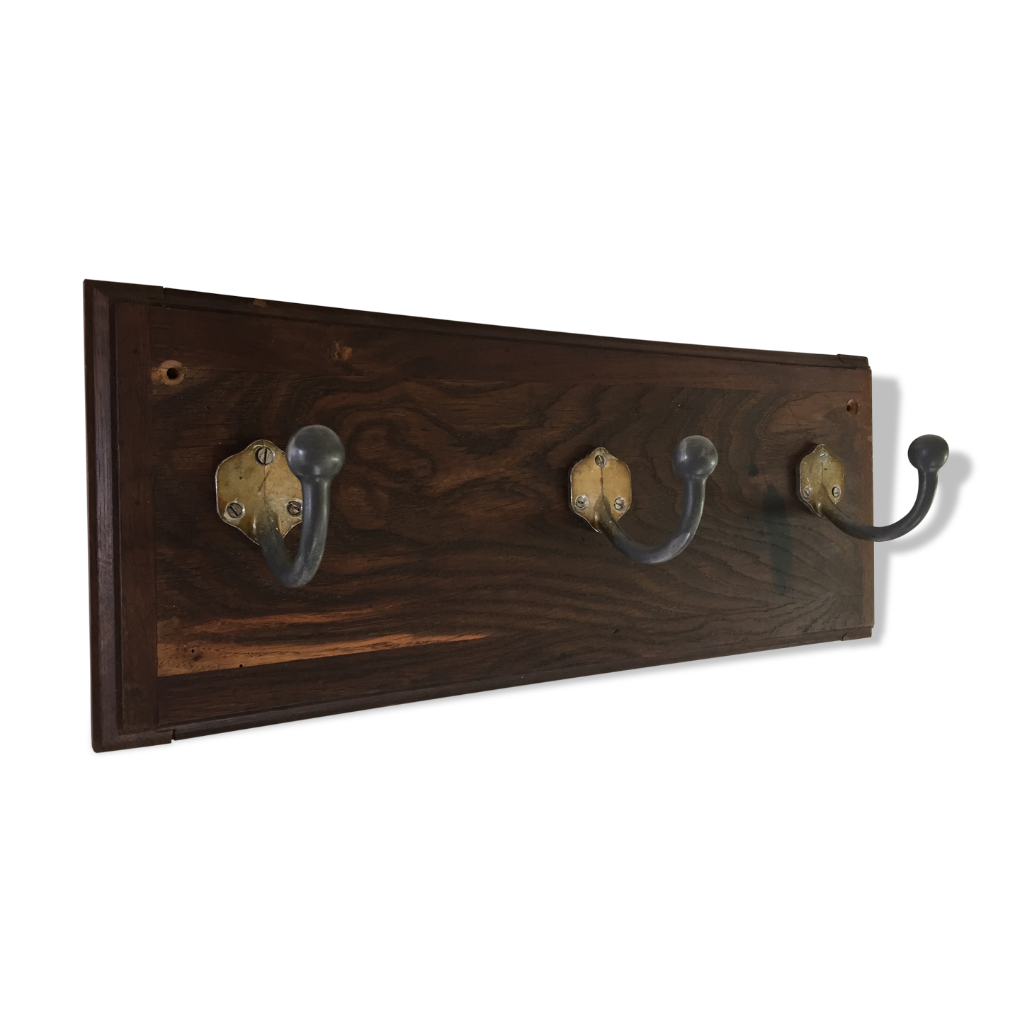 School coat hanger with 3 hooks