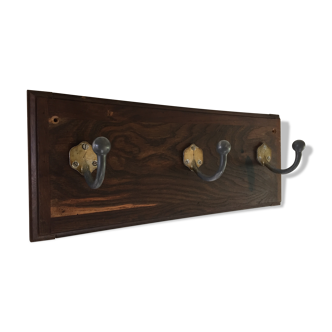 Porte manteau des ecoles à 3 patères