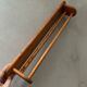 Vintage pine towel rack