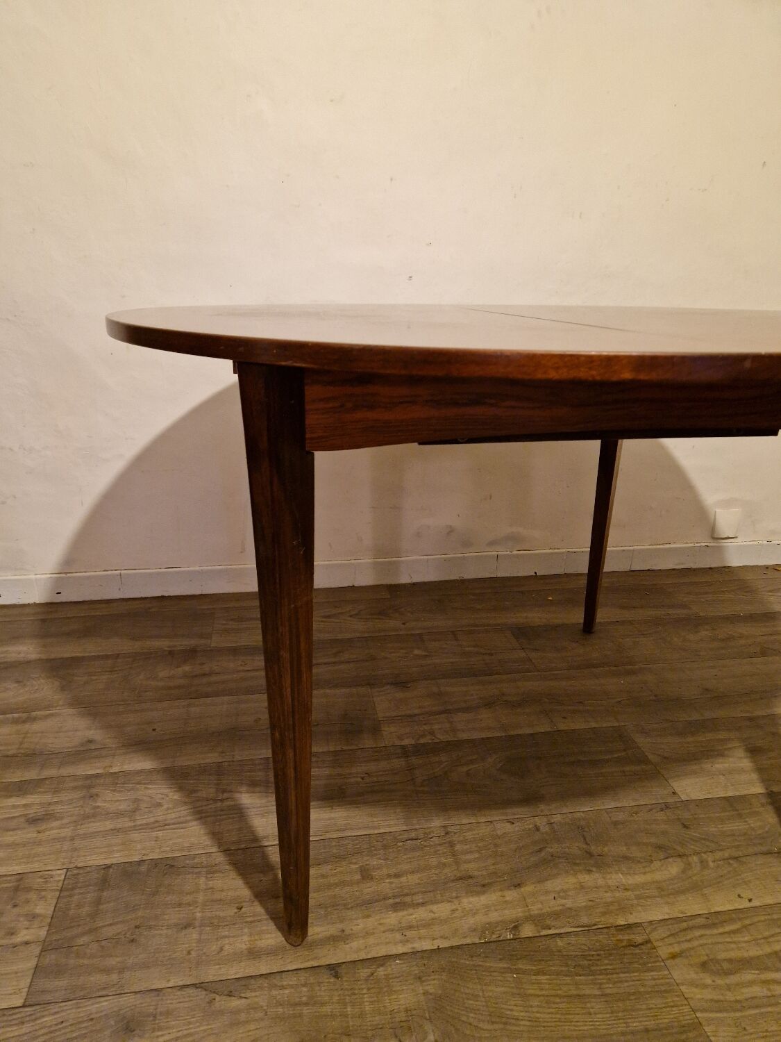 Scandinavian rosewood dining table