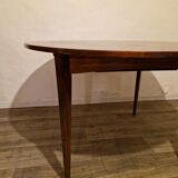 Scandinavian rosewood dining table