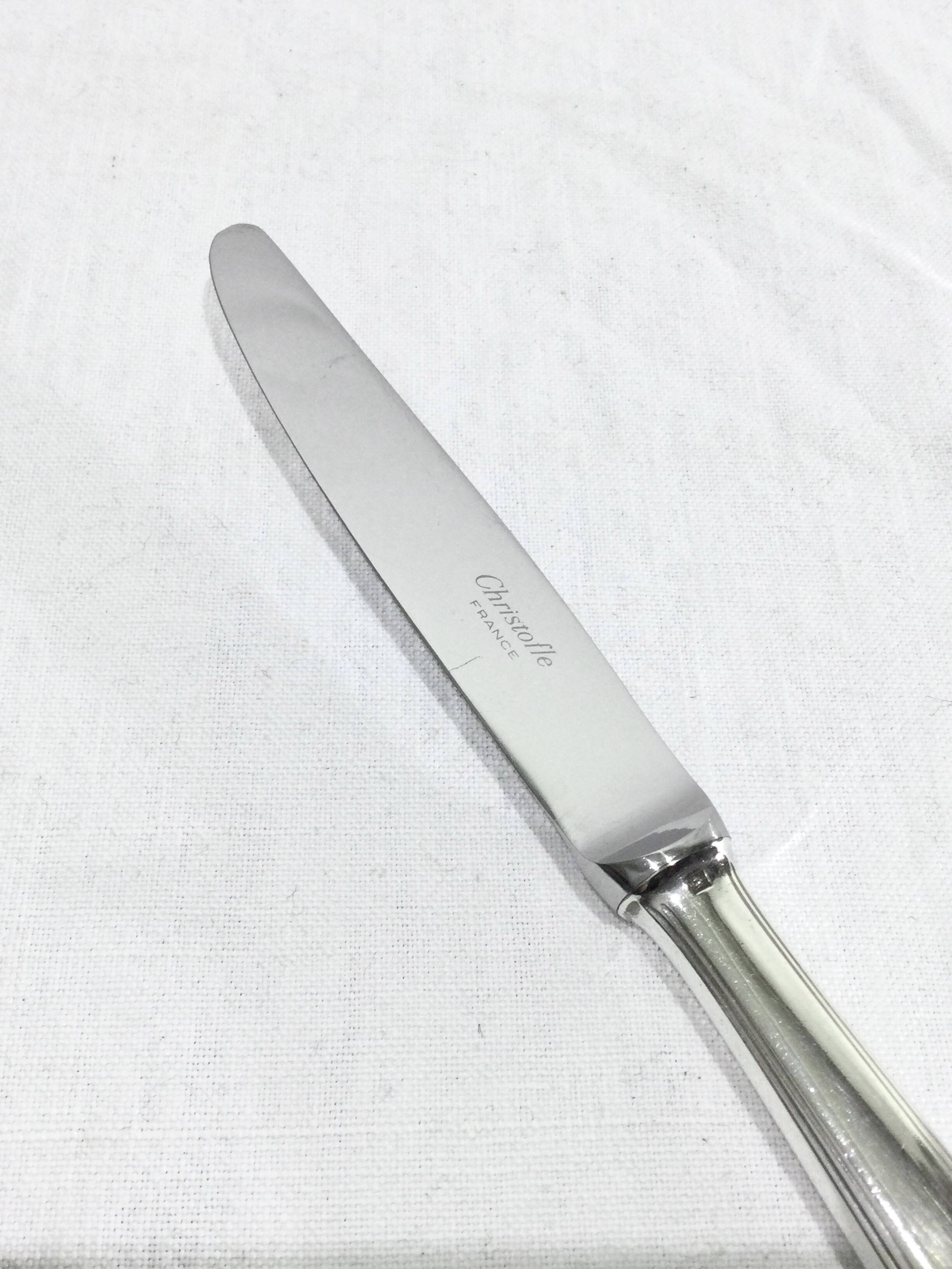 Christofle – 61-piece cutlery set América model