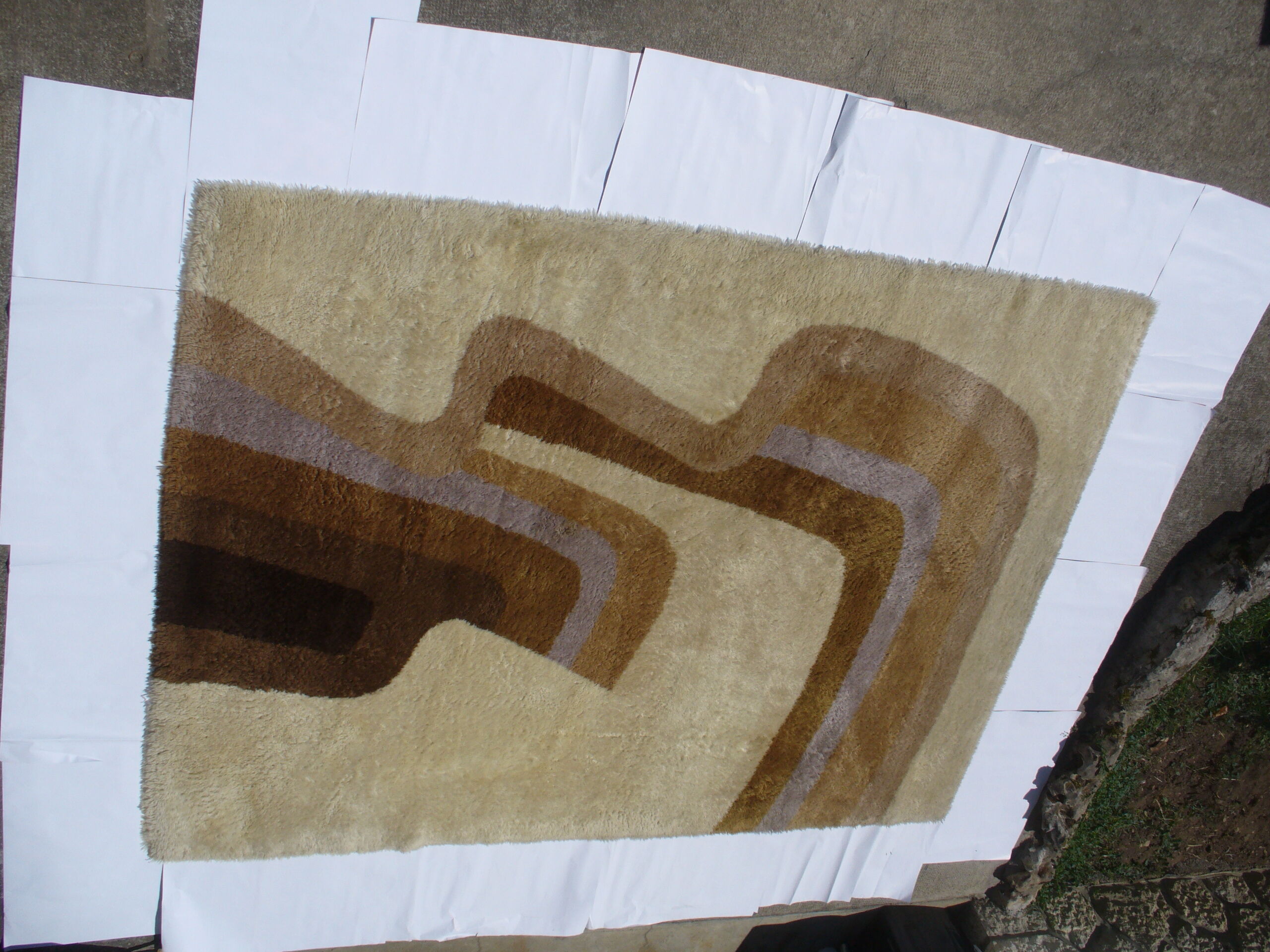 Tapis des années 70 - 170x230cm