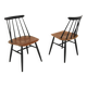 Set of 2 Scandinavian "Fanett" chairs by Ilmari Tapiovaara, Sweden, 1960