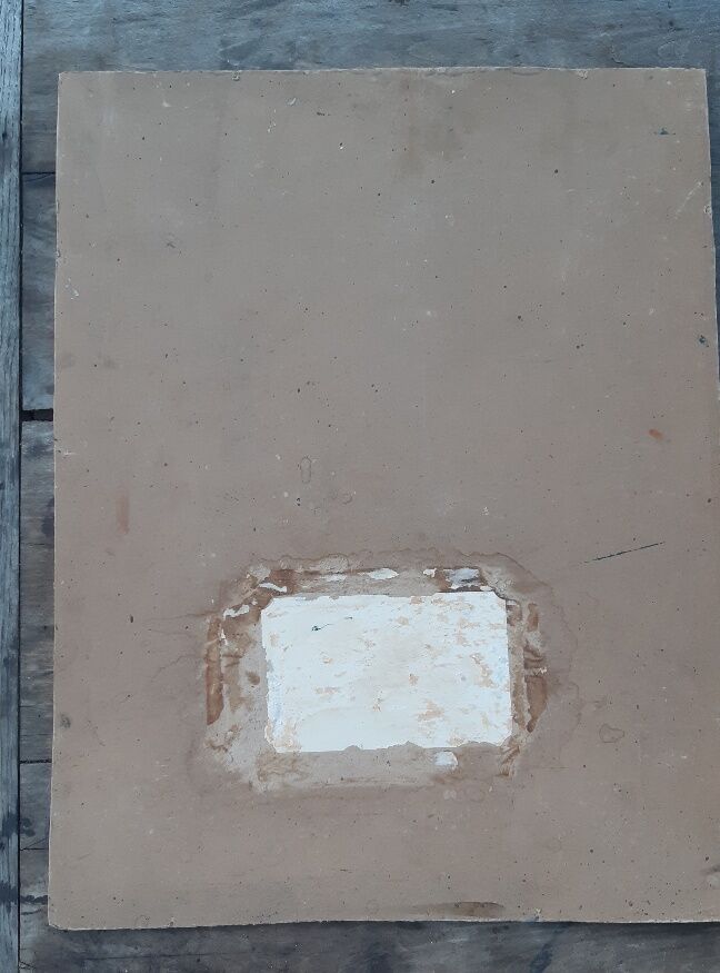 Oil on cardboard by Arthur Gerthoffert 1947