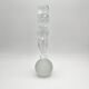 Sculpture Amoureux Verre Massif Murano 2000 Signée Mathis Zane