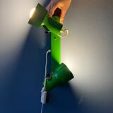 Vintage wall lamp space age green