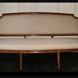 18th century Louis XVI bench in walnut