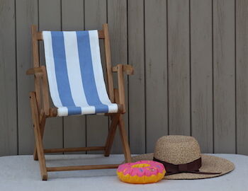 Child folding chair, for beach or garden