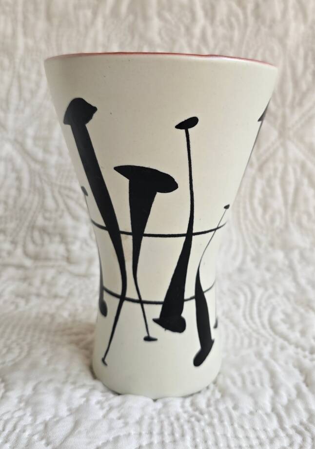 Rare modernist Diabolo vase by Roger Capron - 1950s - Vallauris