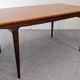 Extendable Scandinavian teak dining table, circa 1960