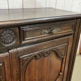 19th century rustic oak sideboard