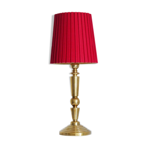 lampe laiton massif 1940/50