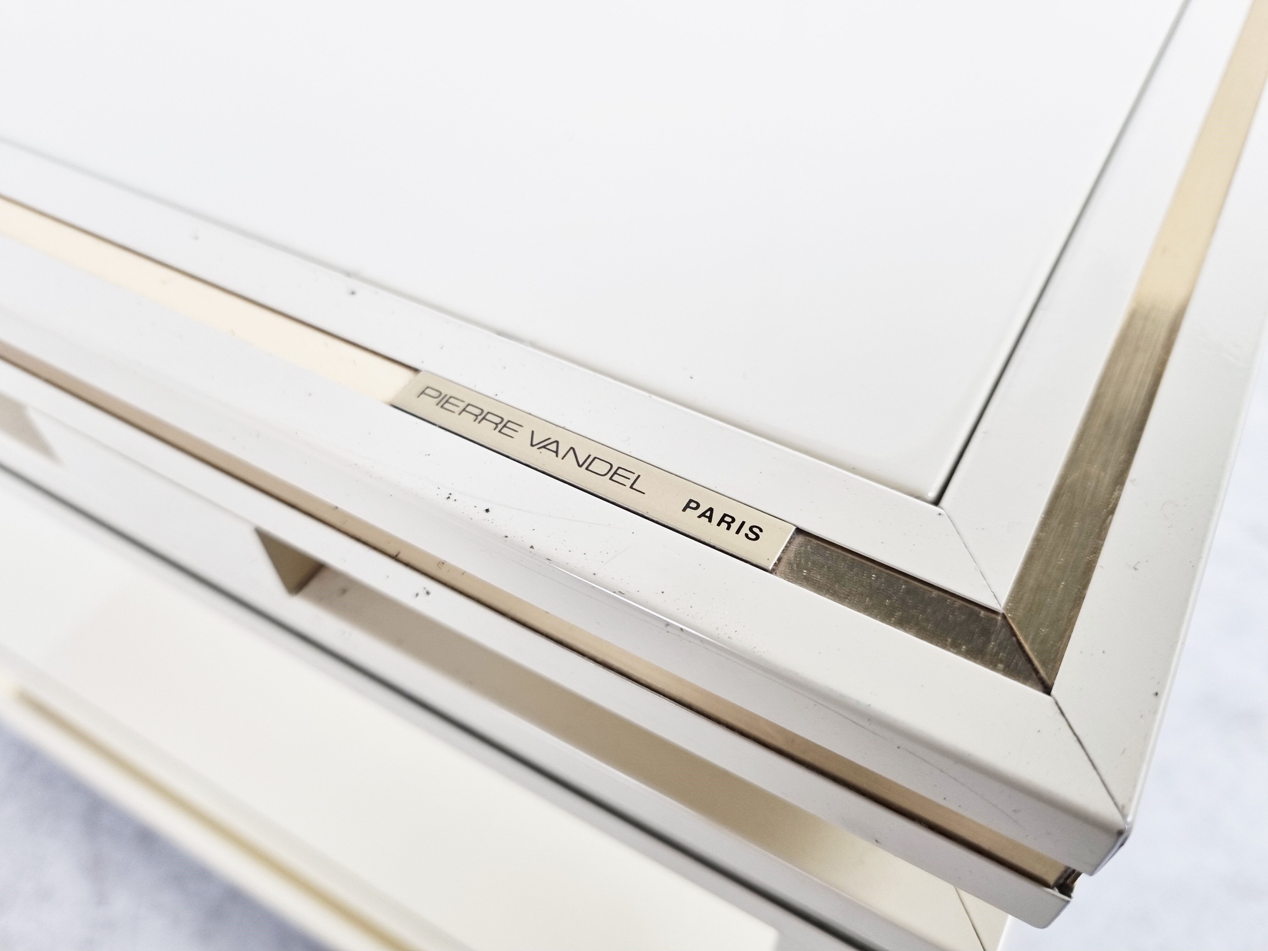 Vintage trolley by Pierre Vandel, 1980s