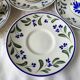 Set of 6 vintage Churchill England cups and saucers – Floral design