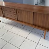 Vintage 1960s Scandinavian-style sideboard