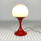 Italian glass table lamp, 1980