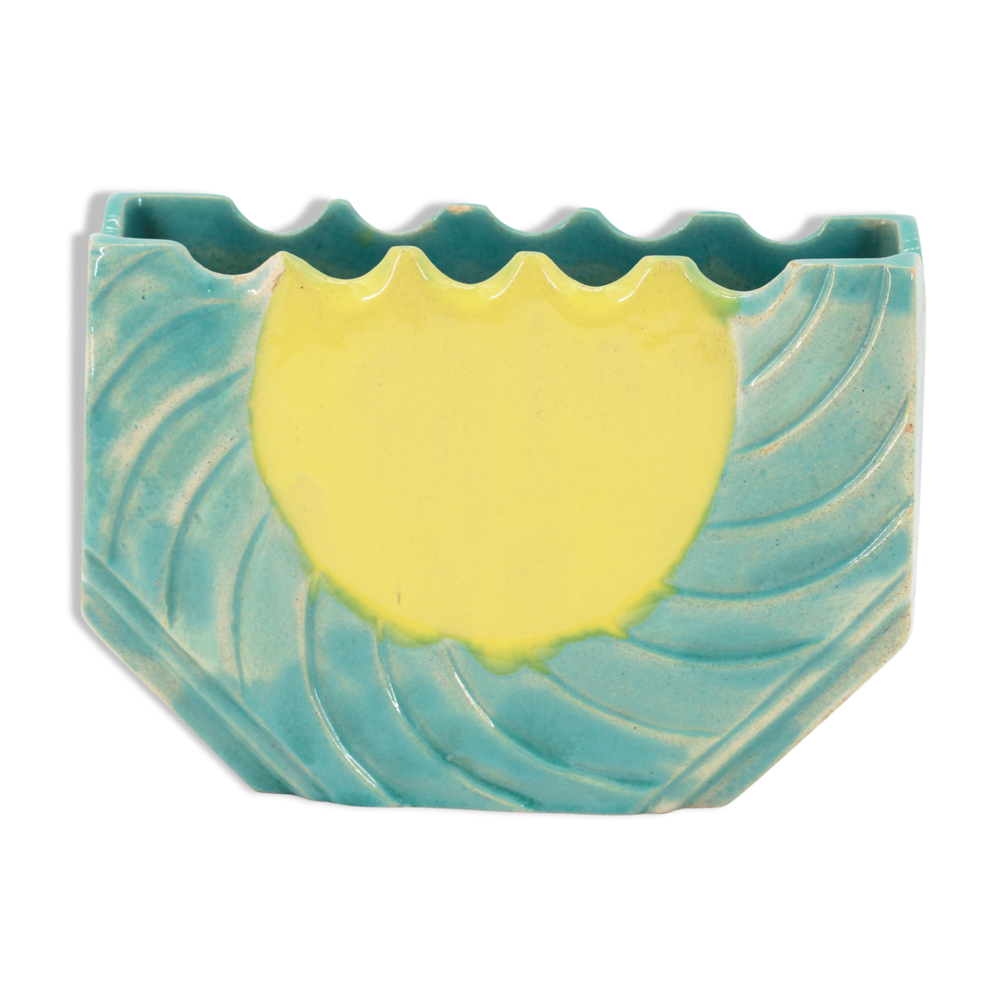 old large ceramic vase