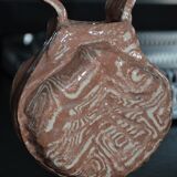 Stoneware vase signed GT