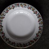 Set of 4 1950s Limoges plates
