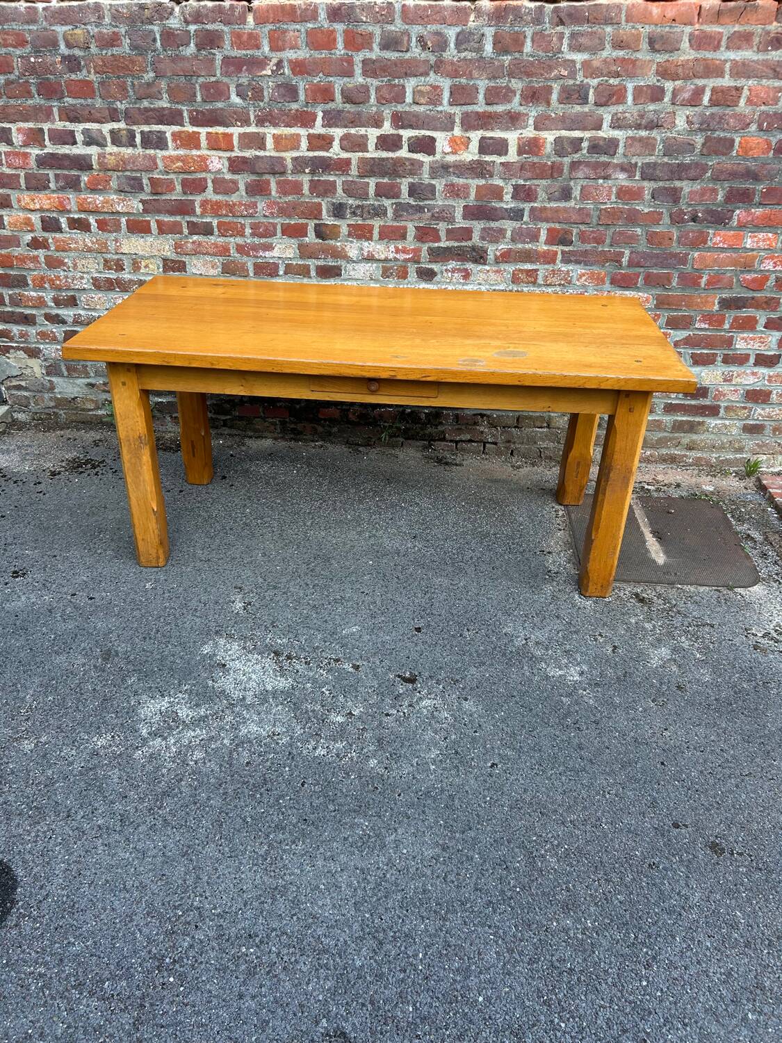 Beautiful oak farmhouse table