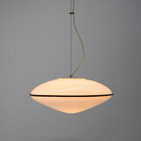 Large Murano All Glass Pendant, Italy, 1980s