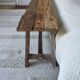 Vintage wooden bench