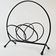 Vintage magazine rack 1950