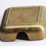 Set of 5 brass ashtrays