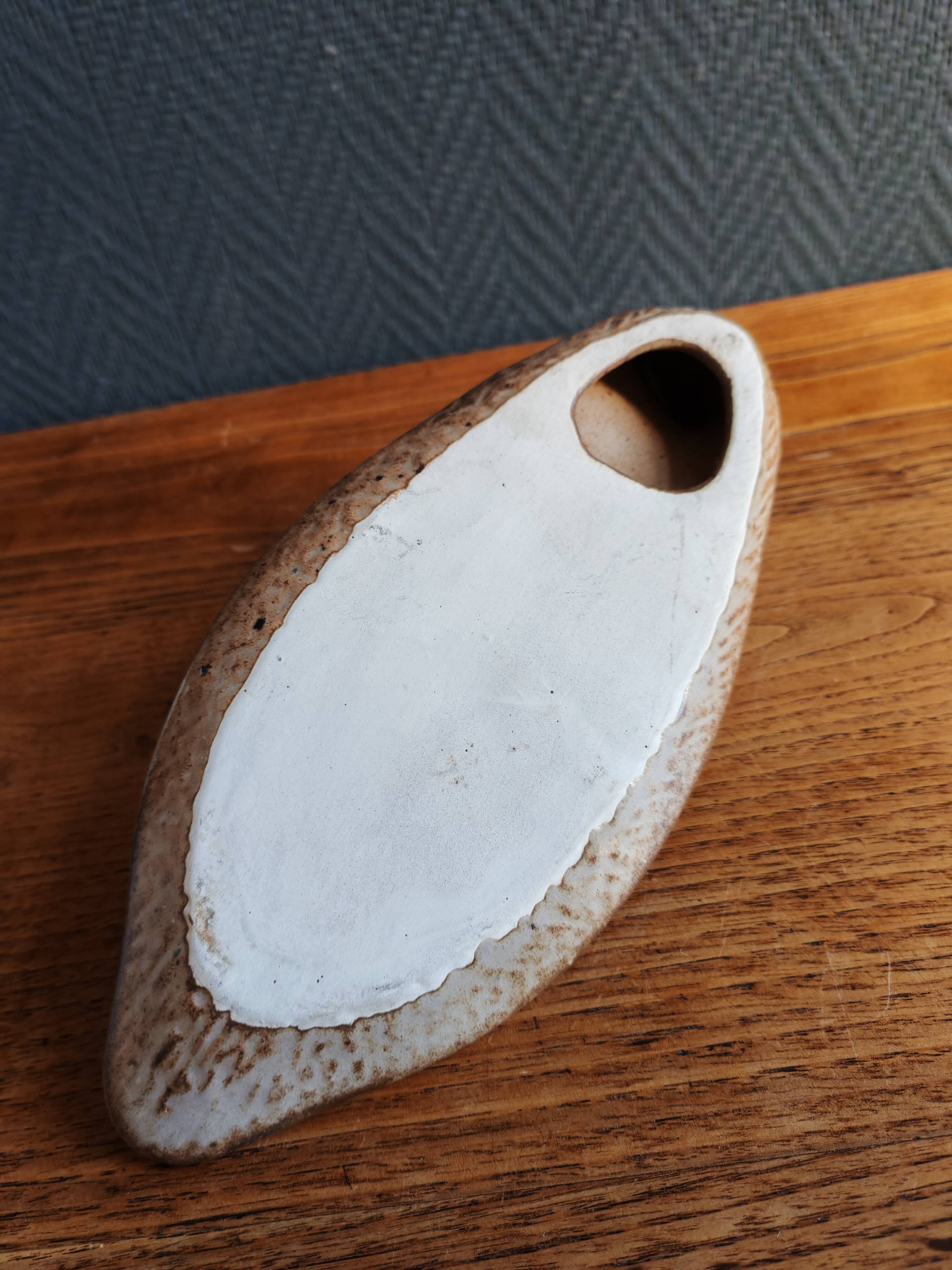 Vintage Stoneware Goose/Duck Head Serving Platter – Foie Gras Plate