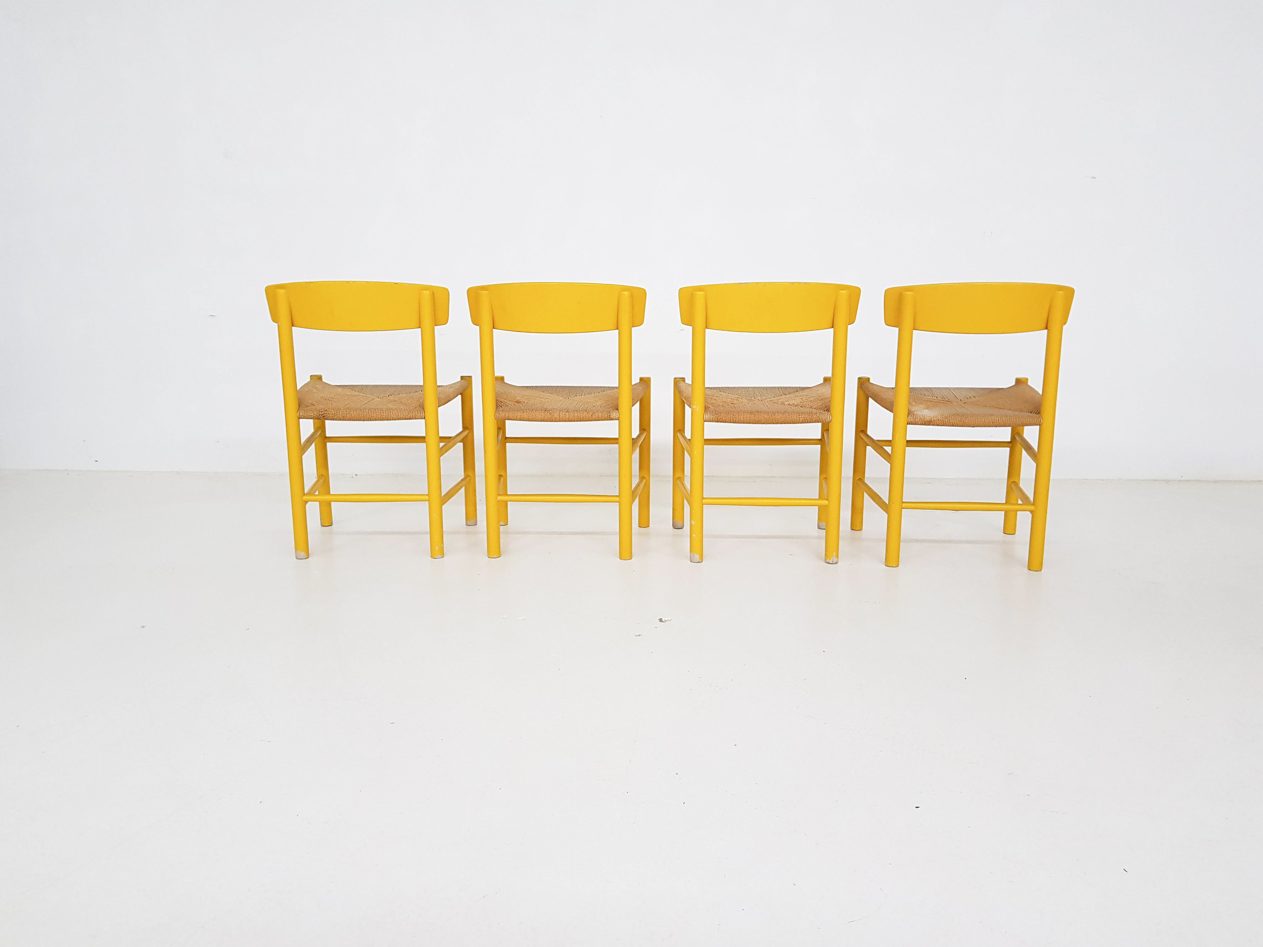 Borge Mogensen for FDB Mobler dining set, Denmark 1960