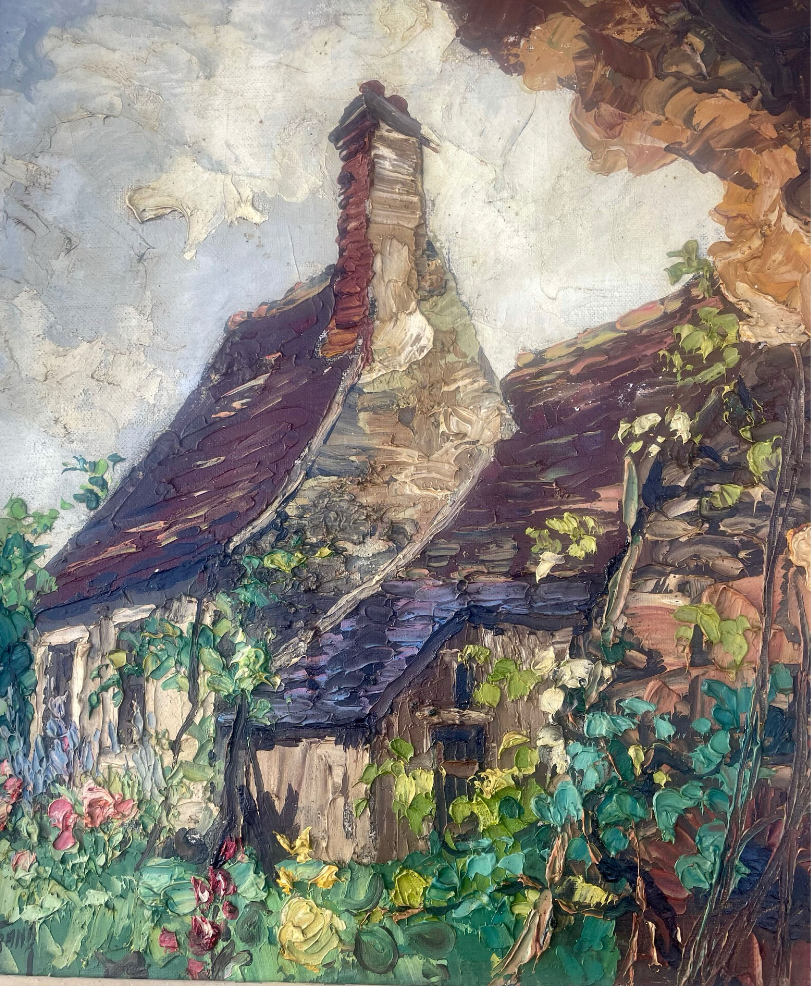Vintage painting