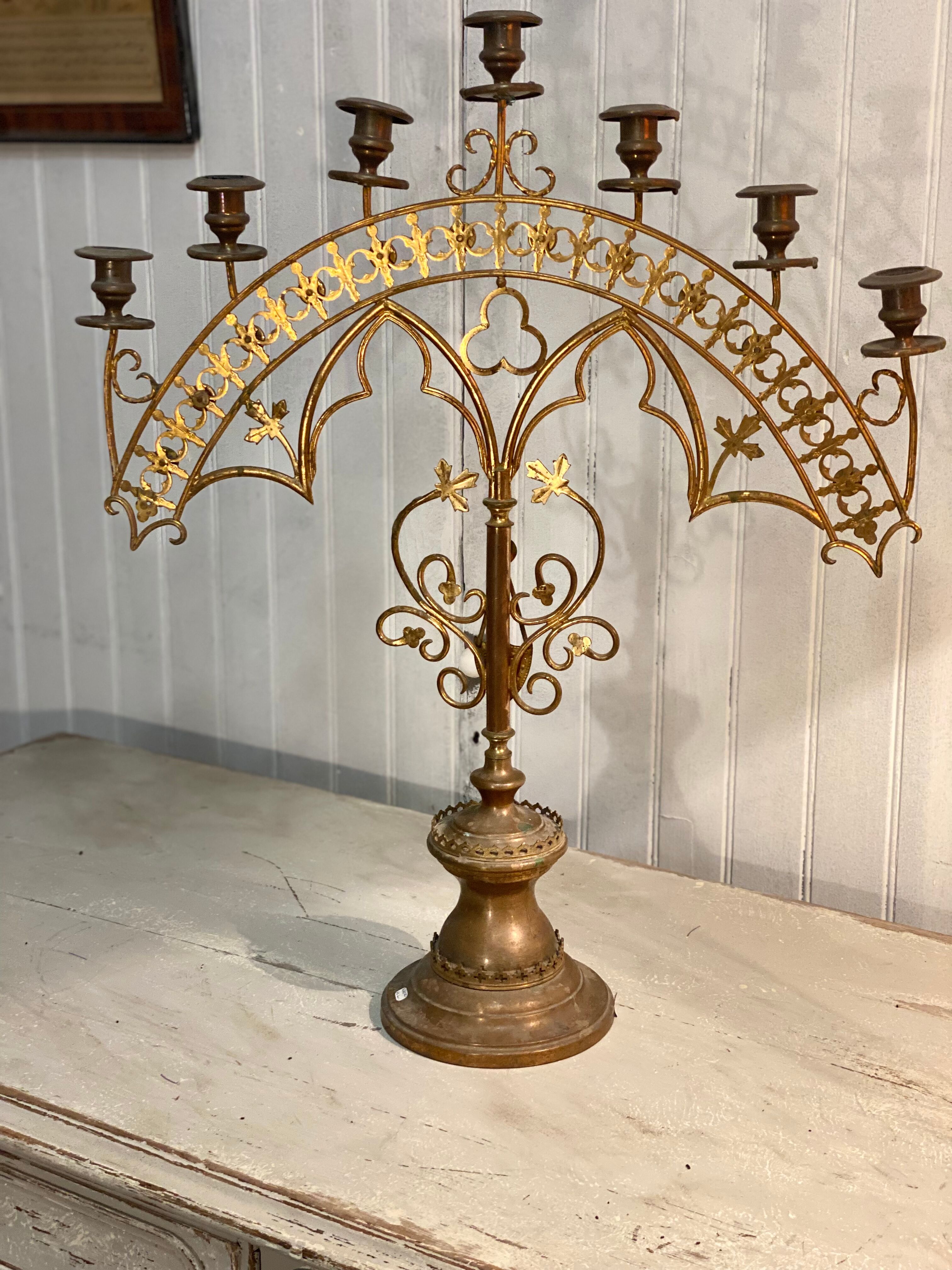 Religious Candelabra