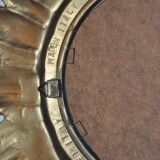 Golden sun mirror made in Italy 70