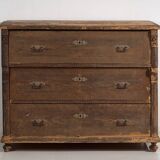 Antique patinated chest of drawers (c.1920) #43