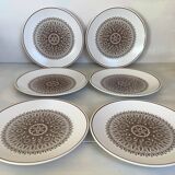 Six assiettes à dessert noritake Japan