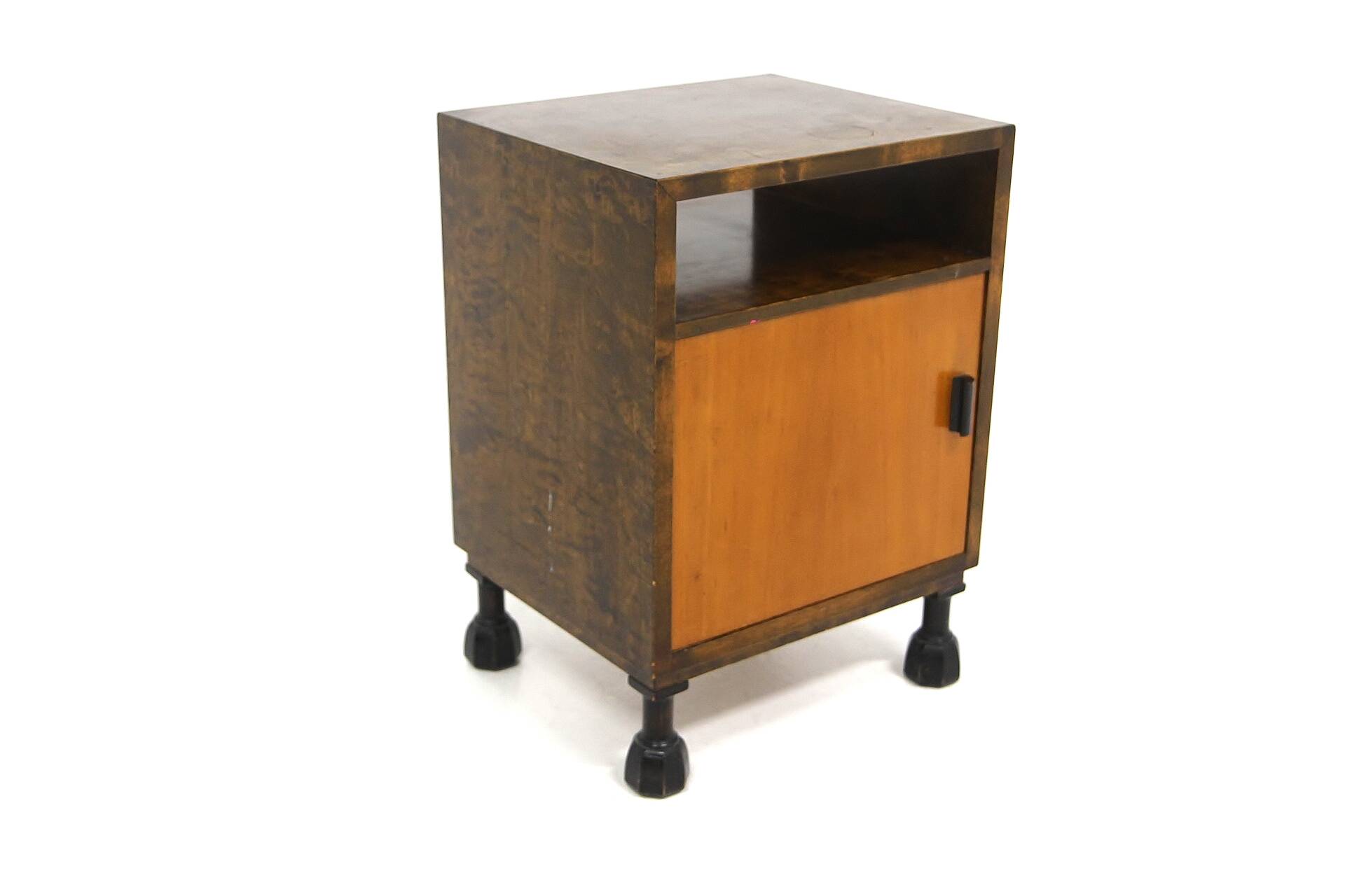 Birch bedside table, Axel Larsson for Bodafors, Sweden, 1960