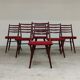 Lot de 6 chaises Jitona Sobeslav , Tchécoslovaquie 1960