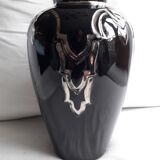 Ceramic art-deco vase signed Odyv