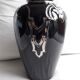 Ceramic art-deco vase signed Odyv
