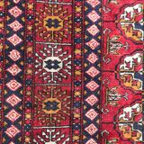 Former Pakistani Bukhara rug 156x250 cm