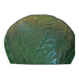 Vase Lalique vert