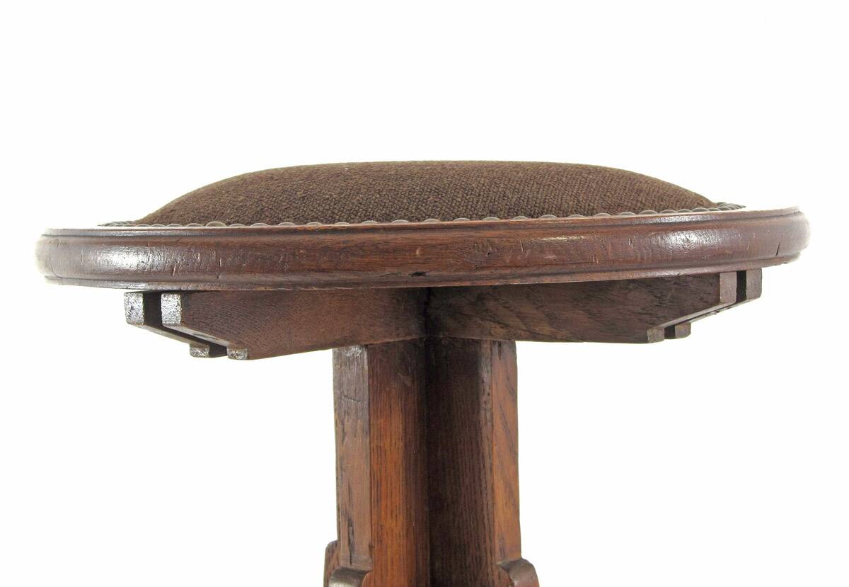 1900s – 1930s Art Deco stool