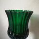 Emerald glass photophore