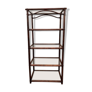Étagère Roche Bobois,  bambou