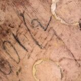 Two-tone Elchinger ceramic vase from the 1960s