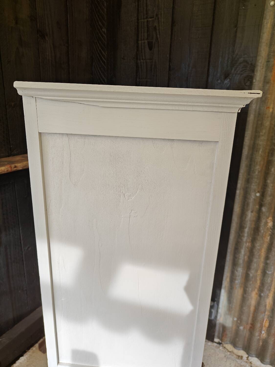 Restored Parisian Bonnetière Wardrobe