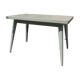 Old table Tolix T55 water green color 110x65