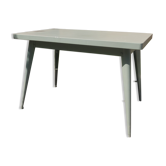 Old table Tolix T55 water green color 110x65