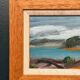 Original Swedish Oil on Panel “Coastal Landscape” by Göran Brunius – Signed